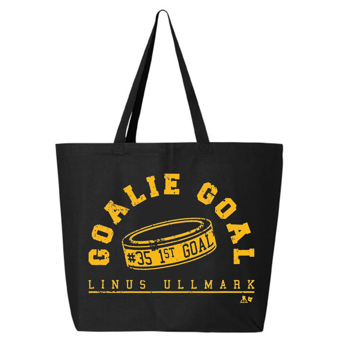 Linus Ullmark Goalie Goal Boston Hockey 25L Jumbo Tote