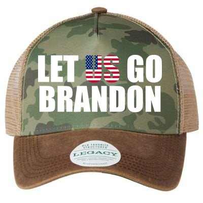 Let Us Go Brandon, Funny Anti Biden Chant Let's Go Brandon Legacy Tie Dye Trucker Hat