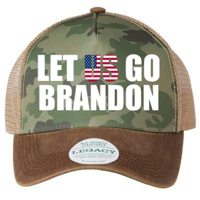 Let Us Go Brandon, Funny Anti Biden Chant Let's Go Brandon Legacy Tie Dye Trucker Hat