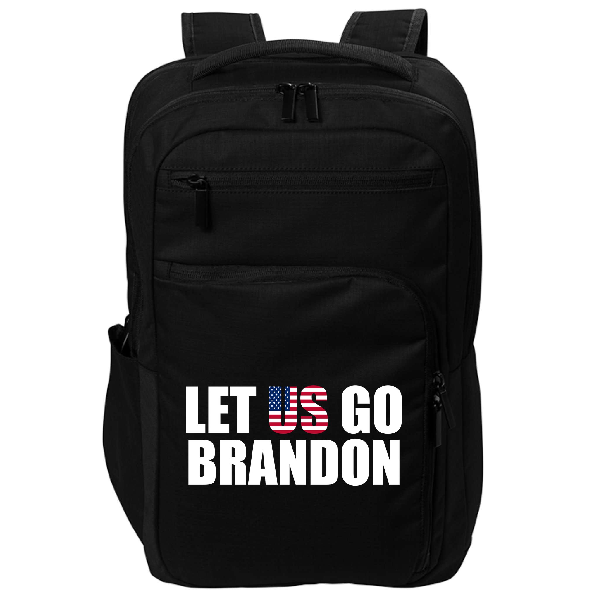 Let Us Go Brandon, Funny Anti Biden Chant Let's Go Brandon Impact Tech Backpack