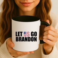 Let Us Go Brandon, Funny Anti Biden Chant Let's Go Brandon Mug