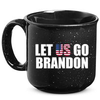 Let Us Go Brandon, Funny Anti Biden Chant Let's Go Brandon 15oz Campfire Ceramic Mug