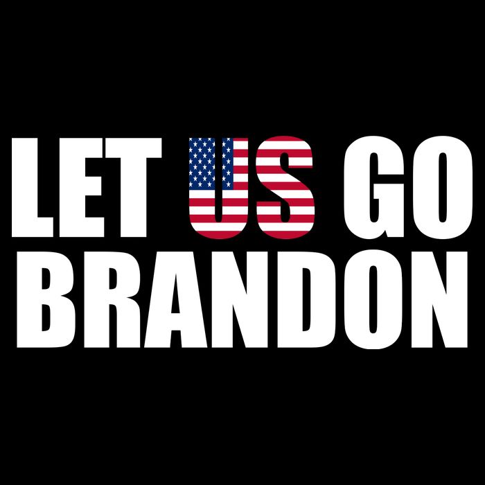 Let Us Go Brandon, Funny Anti Biden Chant Let's Go Brandon Cropped Pullover Crew