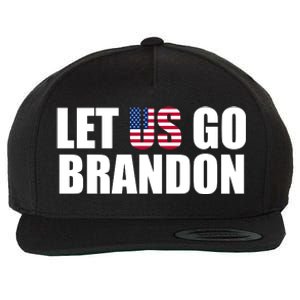 Let Us Go Brandon, Funny Anti Biden Chant Let's Go Brandon Wool Snapback Cap