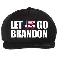 Let Us Go Brandon, Funny Anti Biden Chant Let's Go Brandon Wool Snapback Cap