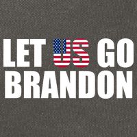 Let Us Go Brandon, Funny Anti Biden Chant Let's Go Brandon Cotton Canvas Backpack