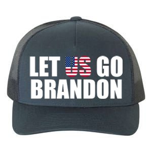 Let Us Go Brandon, Funny Anti Biden Chant Let's Go Brandon Yupoong Adult 5-Panel Trucker Hat