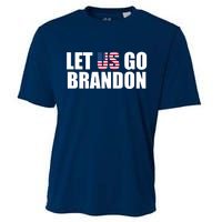 Let Us Go Brandon, Funny Anti Biden Chant Let's Go Brandon Cooling Performance Crew T-Shirt