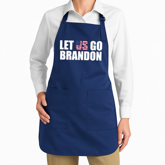Let Us Go Brandon, Funny Anti Biden Chant Let's Go Brandon Apron