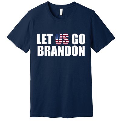 Let Us Go Brandon, Funny Anti Biden Chant Let's Go Brandon Premium T-Shirt