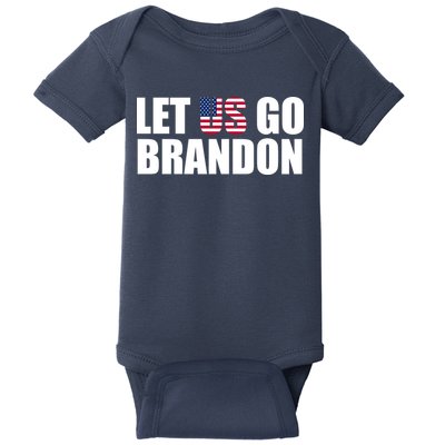Let Us Go Brandon, Funny Anti Biden Chant Let's Go Brandon Baby Bodysuit