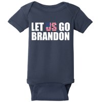 Let Us Go Brandon, Funny Anti Biden Chant Let's Go Brandon Baby Bodysuit