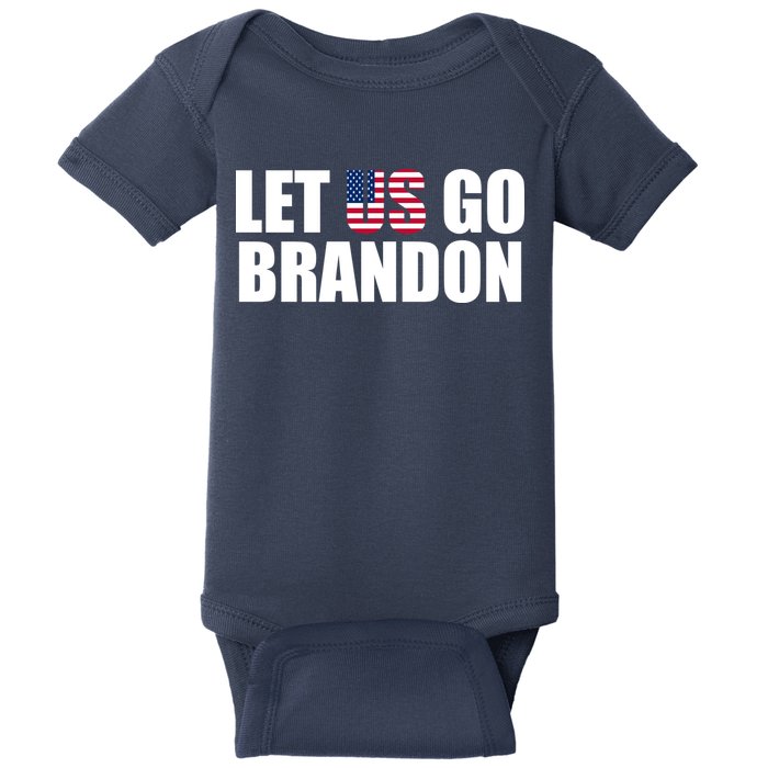 Let Us Go Brandon, Funny Anti Biden Chant Let's Go Brandon Baby Bodysuit