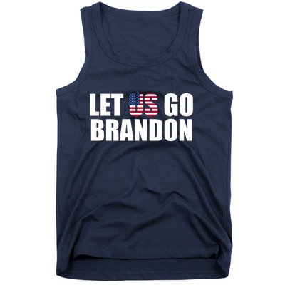 Let Us Go Brandon, Funny Anti Biden Chant Let's Go Brandon Tank Top