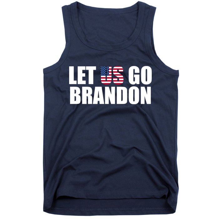 Let Us Go Brandon, Funny Anti Biden Chant Let's Go Brandon Tank Top