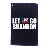 Let Us Go Brandon, Funny Anti Biden Chant Let's Go Brandon Golf Towel