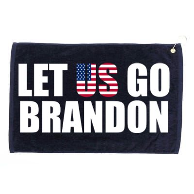 Let Us Go Brandon, Funny Anti Biden Chant Let's Go Brandon Grommeted Golf Towel