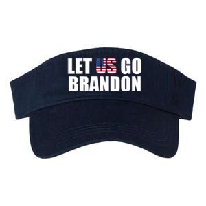 Let Us Go Brandon, Funny Anti Biden Chant Let's Go Brandon Valucap Bio-Washed Visor