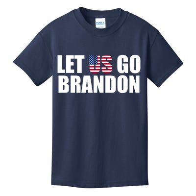 Let Us Go Brandon, Funny Anti Biden Chant Let's Go Brandon Kids T-Shirt