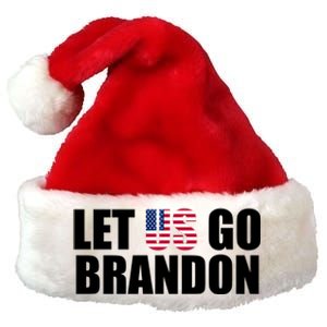 Let Us Go Brandon, Funny Anti Biden Chant Let's Go Brandon Premium Christmas Santa Hat