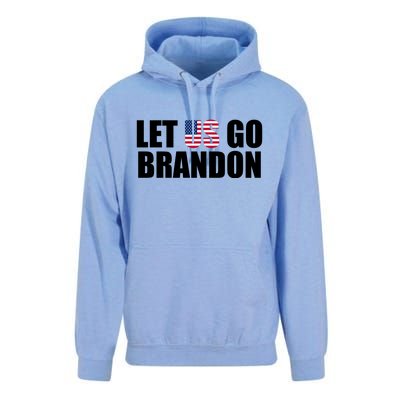 Let Us Go Brandon, Funny Anti Biden Chant Let's Go Brandon Unisex Surf Hoodie