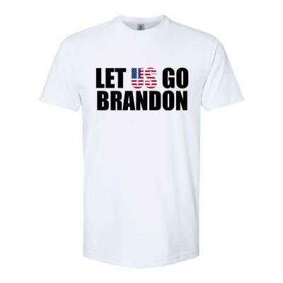 Let Us Go Brandon, Funny Anti Biden Chant Let's Go Brandon Softstyle CVC T-Shirt