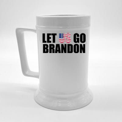 Let Us Go Brandon, Funny Anti Biden Chant Let's Go Brandon Beer Stein