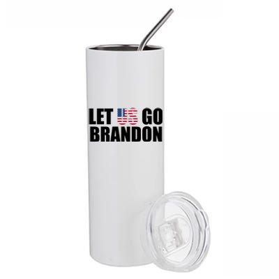 Let Us Go Brandon, Funny Anti Biden Chant Let's Go Brandon Stainless Steel Tumbler