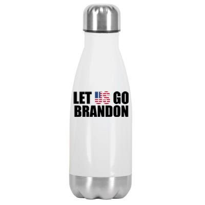 Let Us Go Brandon, Funny Anti Biden Chant Let's Go Brandon Stainless Steel Insulated Water Bottle