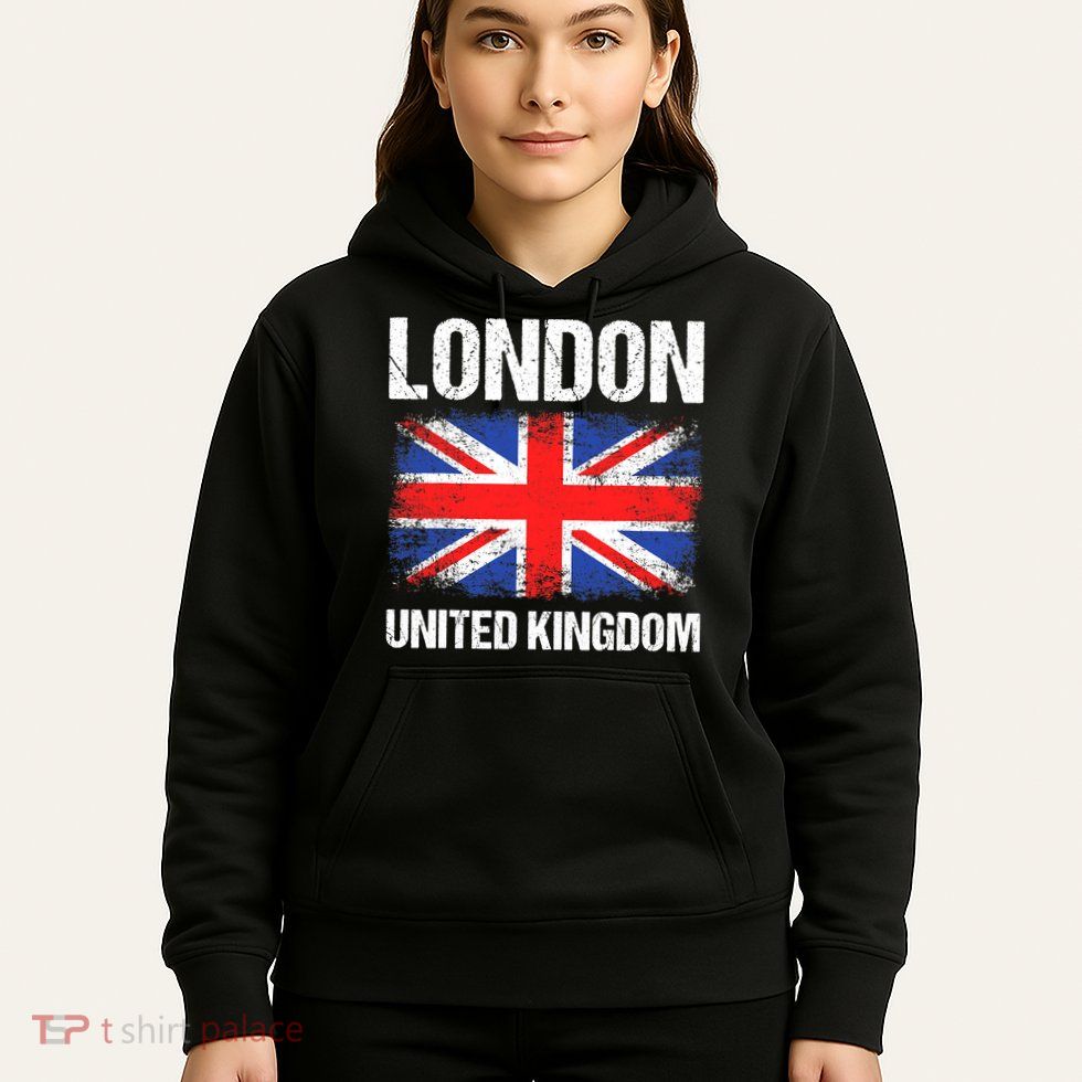 London United Kingdom UK Union Jack England Hoodie