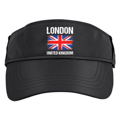 London United Kingdom UK Union Jack England Adult Drive Performance Visor