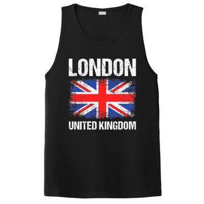 London United Kingdom UK Union Jack England PosiCharge Competitor Tank