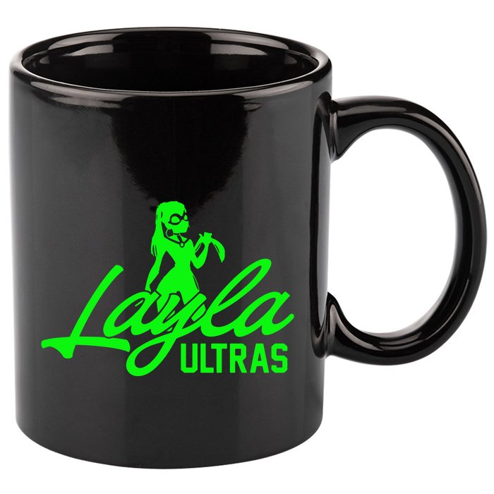 Layla Ultras 11oz C Handle Ceramic Mug