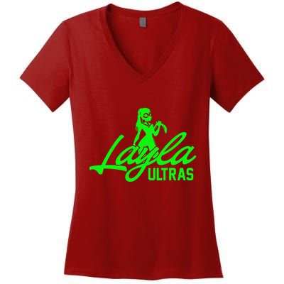 Layla Ultras Women's V-Neck T-Shirt