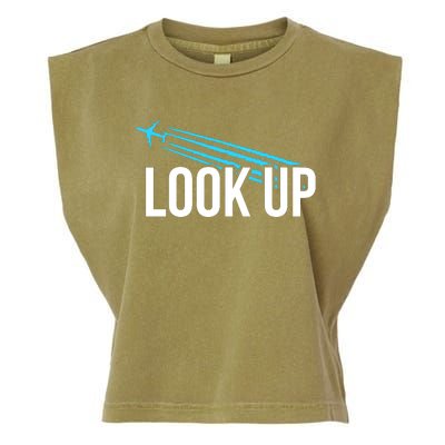 Look Up Garment-Dyed Women's Muscle Tee