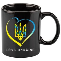 Love Ukrainian 11oz C Handle Ceramic Mug