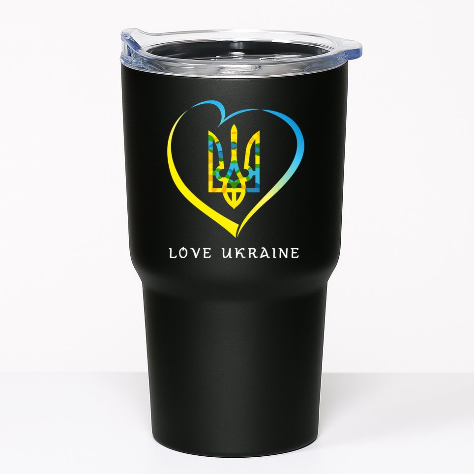 Love Ukrainian Tumbler