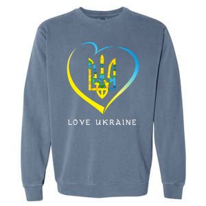 Love Ukrainian Garment-Dyed Sweatshirt