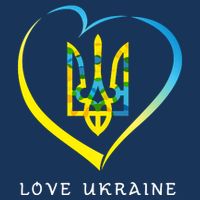 Love Ukrainian 7 Panel Mesh Trucker Snapback Hat