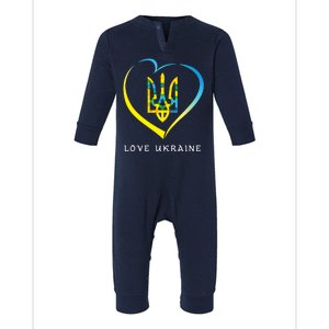 Love Ukrainian Infant Fleece One Piece