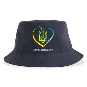 Love Ukrainian Sustainable Bucket Hat