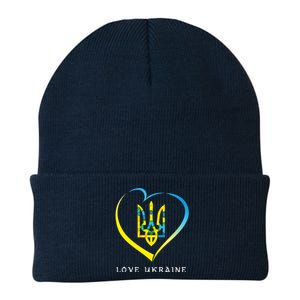 Love Ukrainian Knit Cap Winter Beanie