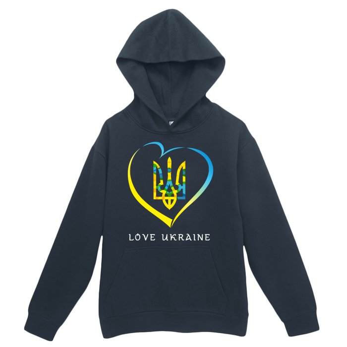 Love Ukrainian Urban Pullover Hoodie