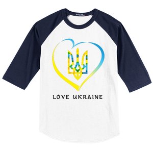 Love Ukrainian Baseball Sleeve Shirt