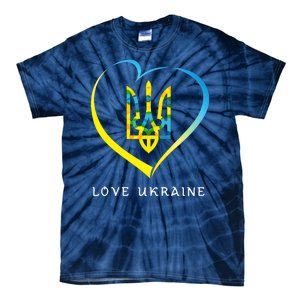 Love Ukrainian Tie-Dye T-Shirt