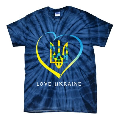 Love Ukrainian Tie-Dye T-Shirt