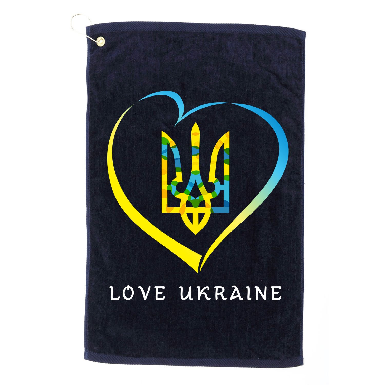 Love Ukrainian Golf Towel