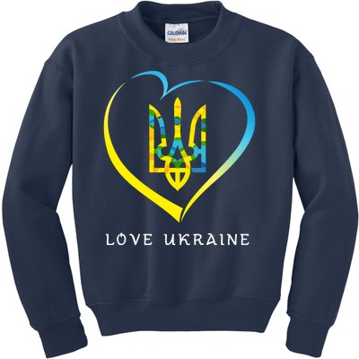 Love Ukrainian Kids Sweatshirt