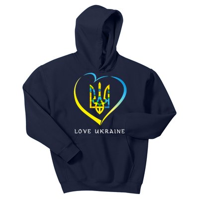 Love Ukrainian Kids Hoodie