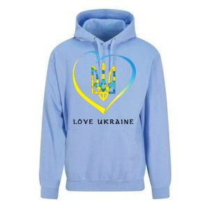 Love Ukrainian Unisex Surf Hoodie